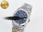 DateJust 31 278274 ARF 1:1 Best Edition 904L Steel Blue Dial Stick Marker on SS Jubilee Bracelet ETA 2688 - Görsel 2