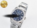 DateJust 31 278274 ARF 1:1 Best Edition 904L Steel Blue Dial Stick Marker on SS Oyster Bracelet ETA 2688