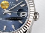 DateJust 31 278274 ARF 1:1 Best Edition 904L Steel Blue Dial Stick Marker on SS Oyster Bracelet ETA 2688 - Görsel 11