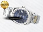DateJust 31 278274 ARF 1:1 Best Edition 904L Steel Blue Roman Dial on SS Oyster Bracelet ETA 2688 - Görsel 9