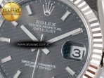DateJust 31 278274 ARF 1:1 Best Edition 904L Steel Gray Dial Stick Marker on SS Jubilee Bracelet ETA 2688 - Görsel 10