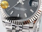 DateJust 31 278274 ARF 1:1 Best Edition 904L Steel Gray Dial Stick Marker on SS Jubilee Bracelet ETA 2688 - Görsel 12