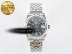 DateJust 31 278274 ARF 1:1 Best Edition 904L Steel Gray Dial Stick Marker on SS Jubilee Bracelet ETA 2688 - Görsel 3