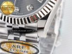 DateJust 31 278274 ARF 1:1 Best Edition 904L Steel Gray Diamonds Dial on SS Jubilee Bracelet ETA 2688 - Görsel 13