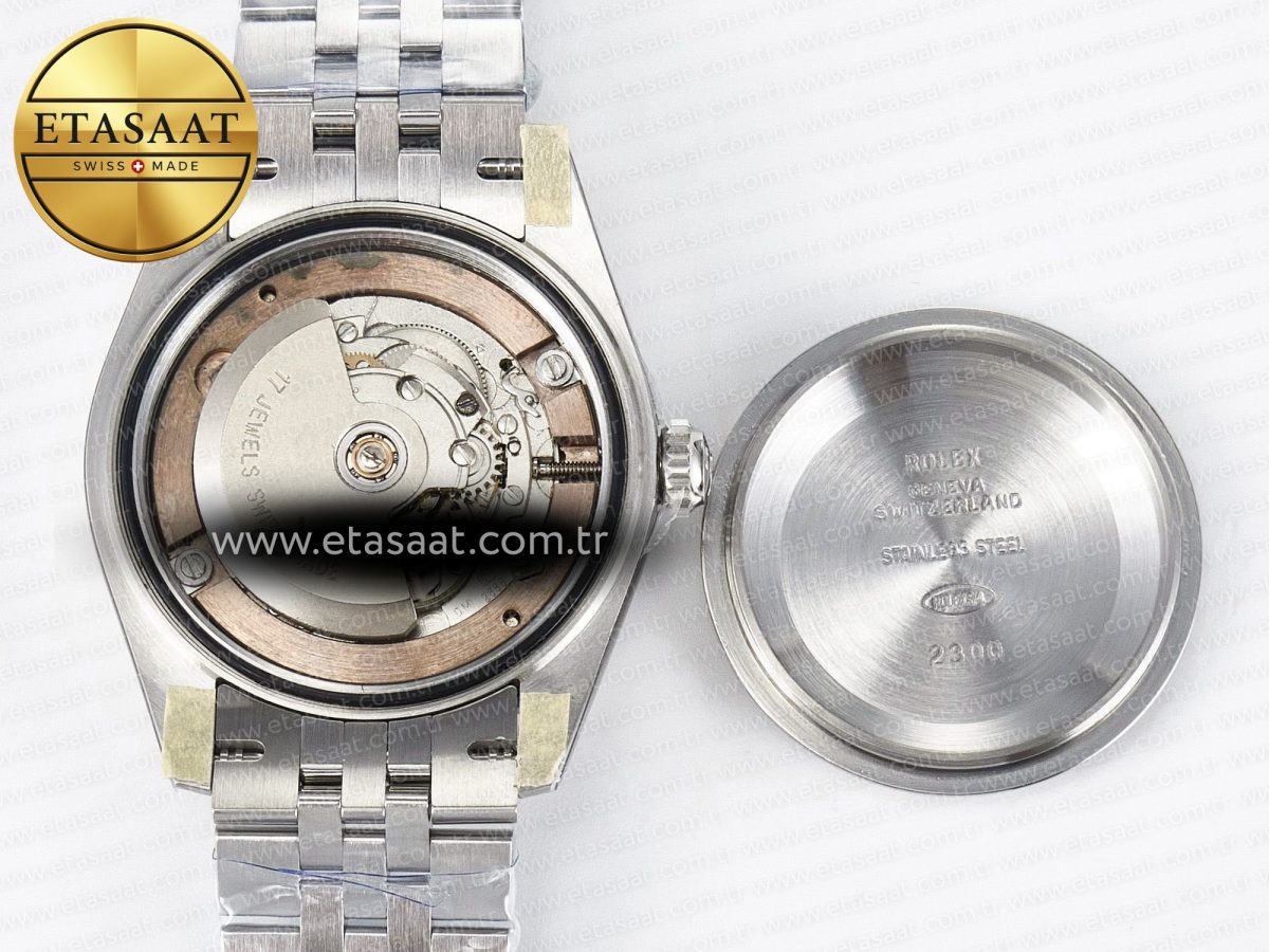 DateJust 31 278274 ARF 1:1 Best Edition 904L Steel Gray Diamonds Dial on SS Jubilee Bracelet ETA 2688 - Görsel 18
