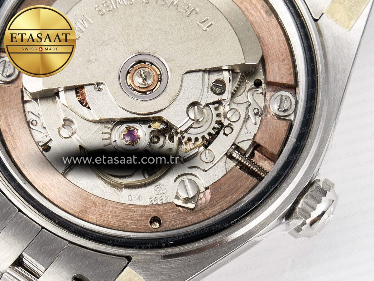 DateJust 31 278274 ARF 1:1 Best Edition 904L Steel Gray Diamonds Dial on SS Jubilee Bracelet ETA 2688 - Görsel 22