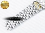 DateJust 31 278274 ARF 1:1 Best Edition 904L Steel Gray Diamonds Dial on SS Jubilee Bracelet ETA 2688 - Görsel 24