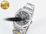 DateJust 31 278274 ARF 1:1 Best Edition 904L Steel Gray Diamonds Dial on SS Oyster Bracelet ETA 2688 - Görsel 2
