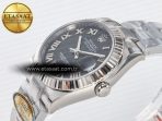 DateJust 31 278274 ARF 1:1 Best Edition 904L Steel Gray Roman Diamonds Dial on SS Oyster Bracelet ETA 2688 - Görsel 6