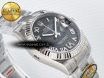 DateJust 31 278274 ARF 1:1 Best Edition 904L Steel Gray Roman Diamonds Dial on SS Oyster Bracelet ETA 2688 - Görsel 7