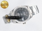 DateJust 31 278274 ARF 1:1 Best Edition 904L Steel Gray Roman Diamonds Dial on SS Oyster Bracelet ETA 2688 - Görsel 8