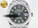 DateJust 31 278274 ARF 1:1 Best Edition 904L Steel Green Dial Stick Marker on SS Jubilee Bracelet ETA 2688 - Görsel 4
