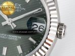 DateJust 31 278274 ARF 1:1 Best Edition 904L Steel Green Dial Stick Marker on SS Oyster Bracelet ETA 2688 - Görsel 11