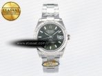 DateJust 31 278274 ARF 1:1 Best Edition 904L Steel Green Dial Stick Marker on SS Oyster Bracelet ETA 2688 - Görsel 3