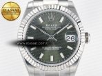 DateJust 31 278274 ARF 1:1 Best Edition 904L Steel Green Dial Stick Marker on SS Oyster Bracelet ETA 2688 - Görsel 4