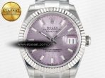 DateJust 31 278274 ARF 1:1 Best Edition 904L Steel Pink Dial Stick Marker on SS Oyster Bracelet ETA 2688 - Görsel 4