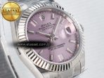 DateJust 31 278274 ARF 1:1 Best Edition 904L Steel Pink Dial Stick Marker on SS Oyster Bracelet ETA 2688 - Görsel 5