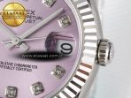 DateJust 31 278274 ARF 1:1 Best Edition 904L Steel Pink Diamonds Dial on SS Jubilee Bracelet ETA 2688 - Görsel 11