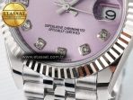 DateJust 31 278274 ARF 1:1 Best Edition 904L Steel Pink Diamonds Dial on SS Jubilee Bracelet ETA 2688 - Görsel 12