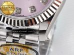 DateJust 31 278274 ARF 1:1 Best Edition 904L Steel Pink Diamonds Dial on SS Jubilee Bracelet ETA 2688 - Görsel 13
