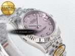 DateJust 31 278274 ARF 1:1 Best Edition 904L Steel Pink Diamonds Dial on SS Jubilee Bracelet ETA 2688 - Görsel 7
