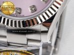DateJust 31 278274 ARF 1:1 Best Edition 904L Steel Pink Diamonds Dial on SS Oyster Bracelet ETA 2688 - Görsel 13