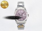 DateJust 31 278274 ARF 1:1 Best Edition 904L Steel Pink Diamonds Dial on SS Oyster Bracelet ETA 2688 - Görsel 3