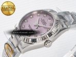 DateJust 31 278274 ARF 1:1 Best Edition 904L Steel Pink Diamonds Dial on SS Oyster Bracelet ETA 2688 - Görsel 6