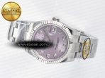 DateJust 31 278274 ARF 1:1 Best Edition 904L Steel Pink Diamonds Dial on SS Oyster Bracelet ETA 2688 - Görsel 9
