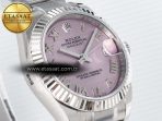 DateJust 31 278274 ARF 1:1 Best Edition 904L Steel Pink Roman Dial on SS Oyster Bracelet ETA 2688 - Görsel 5