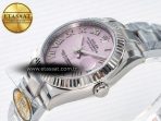 DateJust 31 278274 ARF 1:1 Best Edition 904L Steel Pink Roman Dial on SS Oyster Bracelet ETA 2688 - Görsel 6