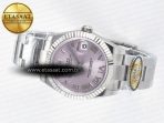 DateJust 31 278274 ARF 1:1 Best Edition 904L Steel Pink Roman Dial on SS Oyster Bracelet ETA 2688 - Görsel 9
