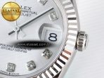 DateJust 31 278274 ARF 1:1 Best Edition 904L Steel Silver Diamonds Dial on SS Jubilee Bracelet ETA 2688 - Görsel 11