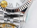 DateJust 31 278274 ARF 1:1 Best Edition 904L Steel Silver Roman Diamonds Dial on SS Jubilee Bracelet ETA 2688 - Görsel 13