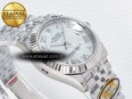 DateJust 31 278274 ARF 1:1 Best Edition 904L Steel Silver Roman Diamonds Dial on SS Jubilee Bracelet ETA 2688 - Görsel 7
