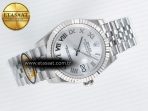 DateJust 31 278274 ARF 1:1 Best Edition 904L Steel Silver Roman Diamonds Dial on SS Jubilee Bracelet ETA 2688 - Görsel 8