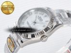 DateJust 31 278274 ARF 1:1 Best Edition 904L Steel Silver Roman Diamonds Dial on SS Oyster Bracelet ETA 2688 - Görsel 6