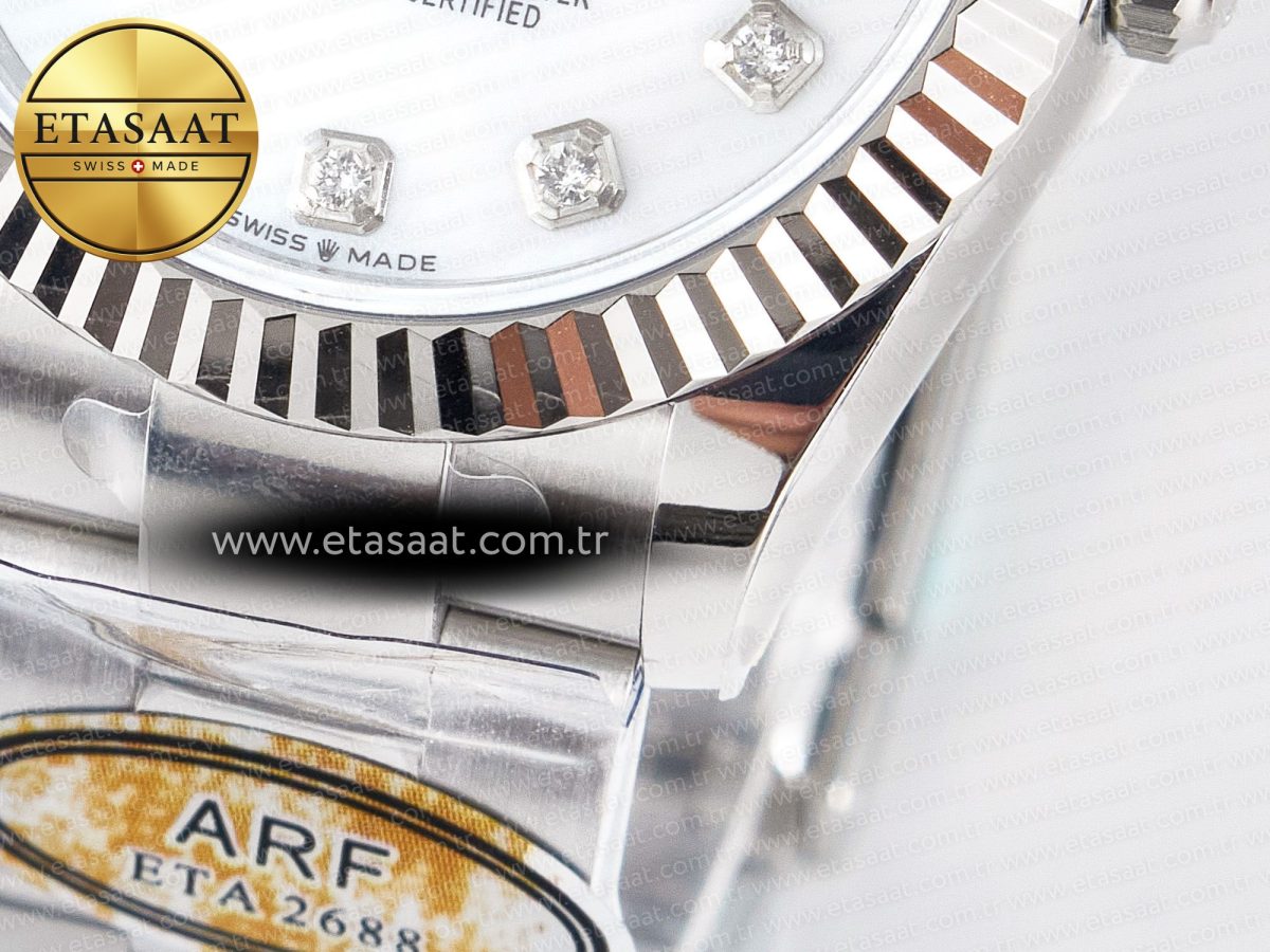 Rolex DateJust 278274 White MOP Diamonds 2688 - Görsel 13