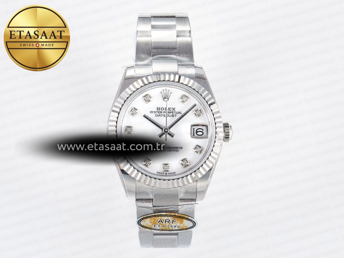 Rolex DateJust 278274 White MOP Diamonds 2688 - Görsel 3