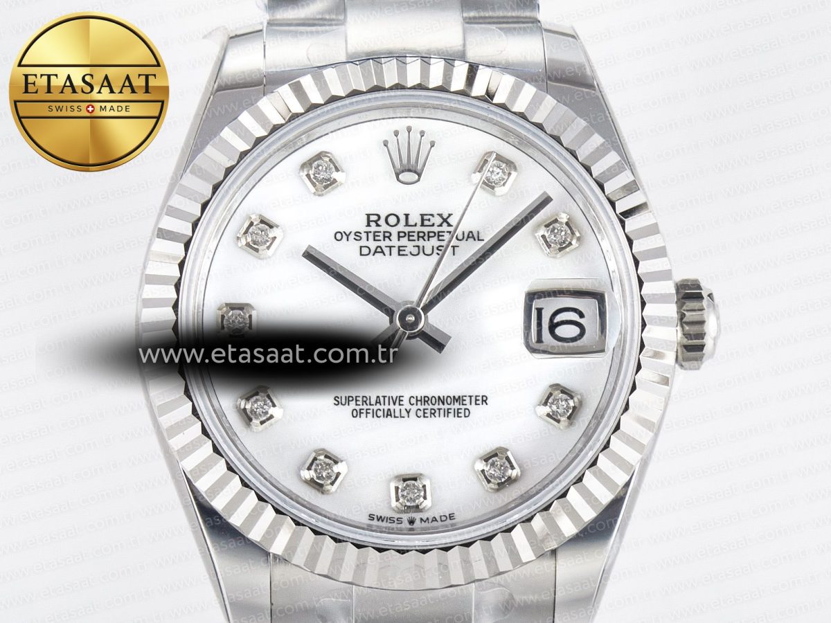 Rolex DateJust 278274 White MOP Diamonds 2688 - Görsel 4
