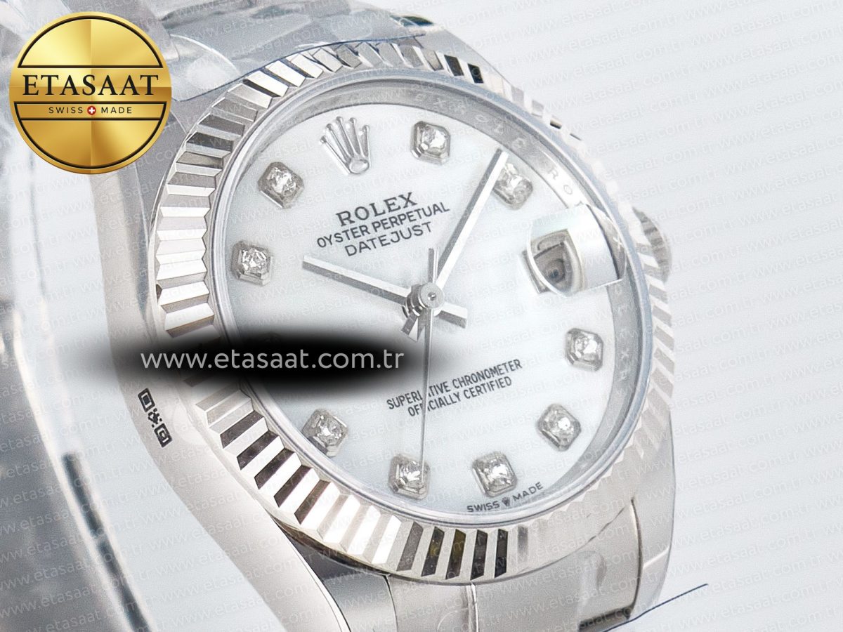 Rolex DateJust 278274 White MOP Diamonds 2688 - Görsel 5