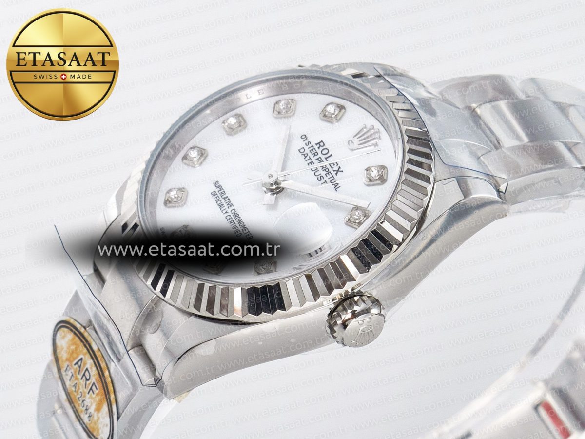 Rolex DateJust 278274 White MOP Diamonds 2688 - Görsel 6