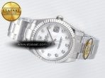 Rolex DateJust 278274 White MOP Diamonds 2688 - Görsel 9