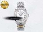 DateJust 31 278274 ARF 1:1 Best Edition 904L Steel White Roman Dial on SS Jubilee Bracelet ETA 2688 - Görsel 3