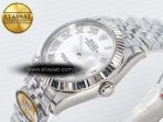 DateJust 31 278274 ARF 1:1 Best Edition 904L Steel White Roman Dial on SS Jubilee Bracelet ETA 2688 - Görsel 6