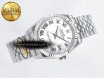 DateJust 31 278274 ARF 1:1 Best Edition 904L Steel White Roman Dial on SS Jubilee Bracelet ETA 2688 - Görsel 8
