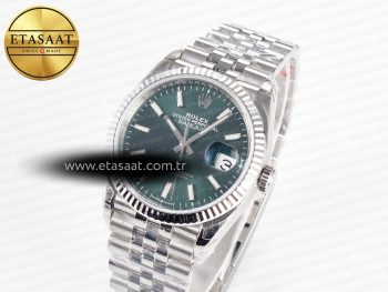 DateJust 36 126200 904L SS VSF 1:1 Best Edition Green Dial on Jubilee Bracelet VS3235