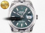 DateJust 36 126200 904L SS VSF 1:1 Best Edition Green Dial on Jubilee Bracelet VS3235 - Görsel 4