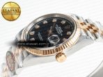 Rolex DateJust 126231 Black Diamonds VR3235 - Görsel 6