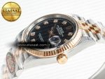 Rolex DateJust 126231 Black Diamonds VR3235 - Görsel 6